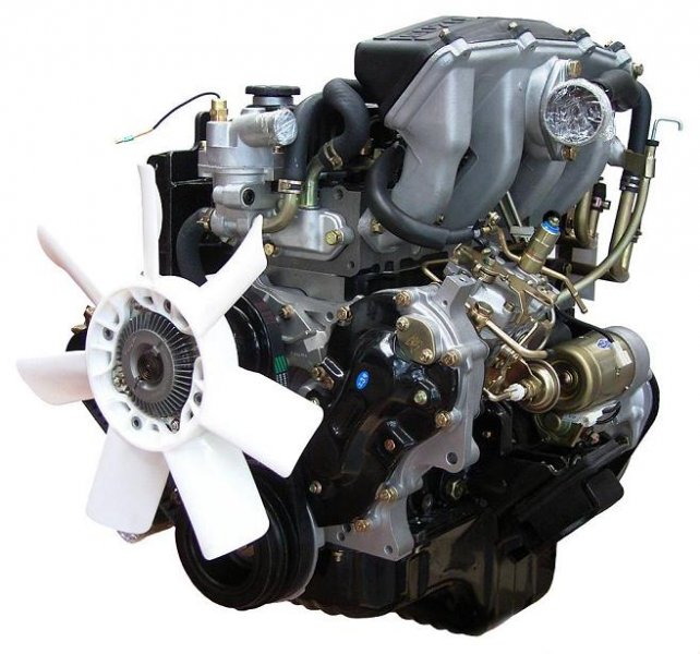 五十铃皮卡发动机